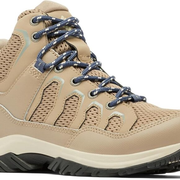 New Columbia Womens Granite Trail Mid Waterproof, Ash Brown/Nocturnal, Size 10 - Picture 3 of 12